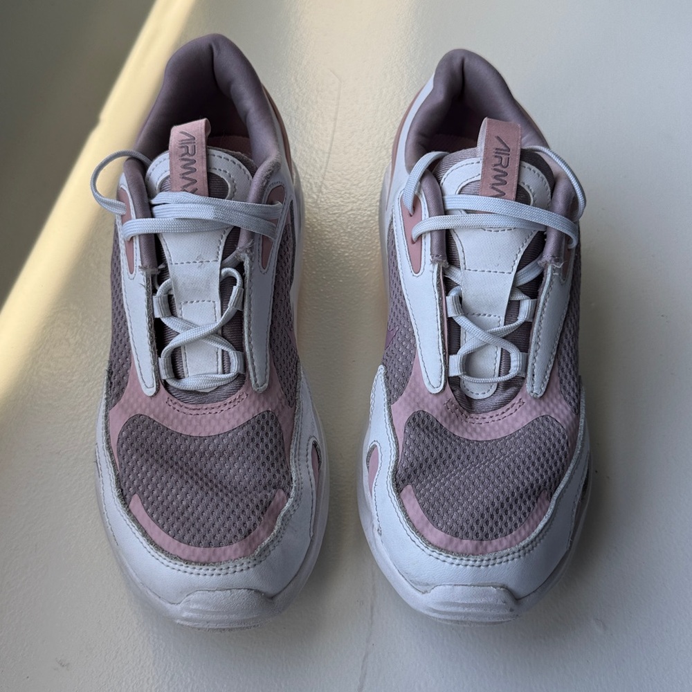Nike Air Max Bolt (GS) Violet Ore/Pink/White Girl's Sneakers - Size 6Y